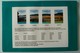 New Zealand - Global - $2 Auckland Earth Station Test Cards - 1995 - Set Of 4 - 1000ex - Folder - Mint - New Zealand