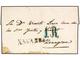 SPAIN: PREPHILATELIC MARKS  DP06 NAVARRA - ...-1850 Vorphilatelie