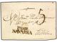 SPAIN: PREPHILATELIC MARKS  DP06 NAVARRA - ...-1850 Préphilatélie