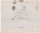 France Enveloppe Du 29 Août 1872 ? Du Puy-en-Velay Pour Voiron Timbre N° 60 A LGC 3043 - 1871-1875 Cérès