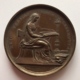 Médaille Bronze. Nicolas Spedalieri. Prêtre Théologien Et Philisophe. Mercandetti 1809. Diam. 67 Mm - 147 Gr - Professionals / Firms