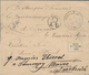 Russia Ukraine 1899 Registered Cover With Provisional KIEV GORODSKOJE Reg. City PO Label To PRAHA Then CHALONS (48_2464) - Briefe U. Dokumente