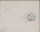 Russia Latvia 1891 Registered Cover RIGA 6th RAILWAY DISTRICT To Hamburg (48_2541) - Briefe U. Dokumente