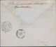 Russia 1897 Registered Cover KRONSTADT No. 1 ST. PETERSBURG To BLANKENBERGHE Belgium (48_2544) - Cartas & Documentos
