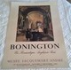 AFFICHE EN LITHOGRAPHIE ANCIENNE ORIGINALE EXPOSITION BONINGTON Imprimeur Mourlot 1966 - Plakate