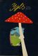 AFFICHE ORIGINALE ANCIENNE TOURISTIQUE PUBLICITAIRE Station  IGLS TYROL AUSTRIA Illustrée Arthur Zelger 1956 Champignon - Affiches