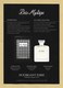 Carte Promo Perfume Card BOIS MYSTIQUE * HOUBIGANT * 14,7 X 20,7 Cm * R/V - Modern (from 1961)