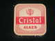 *3 Sous Bock / Bierviltjes /Coasters : Brasserie / Brouwerij - Alken, Brasserie Cristal Alken . .- - Sous-bocks