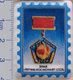 469 Space Russian Сeramic Pin. Sign Cosmonaut Of USSR - Space