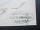 AD 1871 NDP 2x Stempel K1 Altona Und Firmenstempel Theodor Vacg Lederwaaren Fabrik Altona. Hamburg - Covers & Documents