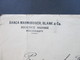 Delcampe - Rumänien 1924 Belege Mit Perfin / Firmenlochung Banca Marmorosch Blank & Co. Societate Anonima Bucuresti - Lettres & Documents