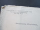 USA 1920 GA Umschlag Mit Zusatzfrankatur Und Perfin / Lochung! Guaranty Trust Company Of New York - Cartas & Documentos