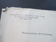 USA 1920 GA Umschlag Mit Zusatzfrankatur Und Perfin / Lochung! Guaranty Trust Company Of New York - Briefe U. Dokumente