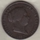 Espagne 25 Centimos De Real 1857 Segovia . ISABEL II, En Cuivre, KM# 615 - First Minting