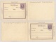 Nederlands Indië - 1874/5 - 2x 5+5 Cent Willem III, Briefkaart G2a En G2b, H&amp;G 3 En 3a - Ongebruikt - Netherlands Indies