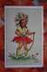 Little Indian Girl - OLD Belgium Postcard -1950s - ARCHERY - Archer - Tir à L'Arc