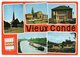 VIEUX CONDE  -- 1976 -- Multivues  (mine,canal Avec Péniche,église....)--blason - Vieux Conde