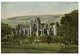 (50) Very Old Postcard - UK - 1912 - Melrose Abbay - Roxburghshire