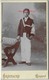 CDV-Noblesse Bretagne-Vendée-Paul De Castellan 1897-1977 Jour De Communion-photo Ordinaire à Rennes-époux De La Fare - Anciennes (Av. 1900)