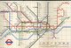 107 LONDRA - 1966 PIANTA DELLA METROPOLITANA , UNDERGROUND , DIAGRAM OF LINES - Autres Plans