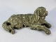 Delcampe - ° STATUE CHIEN GOLDEN RETRIEVER EN BRONZE + Animal Sculpture - Bronzes