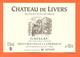 étiquette De Vin De Bordeaux Gaillac Chateau De Livers 2005 Caves De Labastide Jacques Fabre - 150 Cl - Gaillac