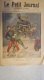 LE PETIT JOURNAL  OCTOBRE  1896 SATIRIQUE LE NEZ DE LA TRIPLICE  AVEC CASQUE A POINTE ET LA NOUBA DES TURCOS - 1850 - 1899