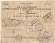 VP13.150 - MILITARIA - Guerre 14 / 18 - TREVOUX 1915 - Allocations Aux Militaires ....Certificat D'Admission BRAZIER - Documenti