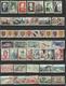 Années 1950-1959, Lot De Plus De 130 Timbres à étudier - 3 Scans - Used Stamps