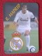 ANTIGUO CALENDARIO OLD CALENDAR DE BOLSILLO MANO 2006 SOCCER FÚTBOL FOOTBALL RAÚL GONZÁLEZ PLAYER REAL MADRID SPAIN VER - Tamaño Pequeño : 2001-...