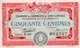 FRANCIA -0,50 CENTIMES 1920-CHAMBRE DE COMMERCE DE GRAY&VESOUL-UNC - Chamber Of Commerce