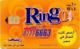 EGY-RINGO : RI62 10LE RINGO))) SUN Rev. 4 Lines Arabic Text USED - Egypt