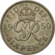 Monnaie, Grande-Bretagne, George VI, 6 Pence, 1950, TTB, Copper-nickel, KM:875 - H. 6 Pence