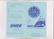 TICKET VOYAGE SNCF TRANS EUROP EXPRESS, GENEVE A BEZIERS En 1974! - Europa