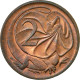 Monnaie, Australie, Elizabeth II, 2 Cents, 1980, TTB, Bronze, KM:63 - 2 Cents