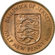 Monnaie, Jersey, Elizabeth II, 1/2 New Penny, 1980, TTB, Bronze, KM:29 - Jersey