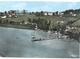 CPM. CLAIRVAUX-LES-LACS . LA PLAGE . VUE AERIENNE . AFFR AU VERSO LE 21-7-1969 . 2 SCANES - Clairvaux Les Lacs