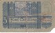 BILLETE DE AUSTRIA DE 5 SCHILLING DEL AÑO 1927 (BANKNOTE-BANK NOTE) - Austria