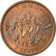 Monnaie, Tonga, King Taufa'ahau Tupou IV, 2 Seniti, 1981, TTB, Bronze, KM:67 - Tonga