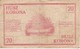 BILLETE DE HUNGRIA DE 20 KORONA DEL AÑO 1919  (BANKNOTE) MUY RARO - Hungría