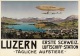 Zeppelin Ville De Lucerne,Luftpostausstellung LUPO 1972,ungelaufen - Dirigeables