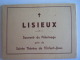 France Lisieux Souvenir Du Pèlerinage Près De Sainte Thérèse De L'Enfant-Jésus Pochette De 10 Vues Photos  9 X 6 Cm - Lieux