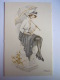 REPRO Pub Bio-tex Illustration Meunier Femme Avec Chapeau Vrouw Pin-up - Pin-Ups