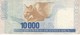 BILLETE DE COSTA RICA DE 10000 COLONES DEL AÑO 2002 (PUMA)  (BANKNOTE) - Costa Rica