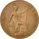 Monnaie, Grande-Bretagne, George V, 1/2 Penny, 1920, TTB, Bronze, KM:809 - C. 1/2 Penny