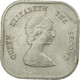 Monnaie, Etats Des Caraibes Orientales, Elizabeth II, 2 Cents, 1986, TTB - East Caribbean States
