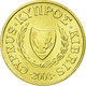 Monnaie, Chypre, Cent, 2003, SUP, Nickel-brass, KM:53.3 - Chypre