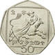 Monnaie, Chypre, Abduction Of Europa, 50 Cents, 2004, SPL, Copper-nickel, KM:66 - Chypre