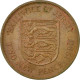 Monnaie, Jersey, Elizabeth II, 2 New Pence, 1980, TB+, Bronze, KM:31 - Jersey