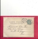 CARTE-PHOTO .- LETTRE DE MARIAGE  - DOS NON DIV AFFR AU VERSO LE 3-1-1904 . 2 SCANES - Noces